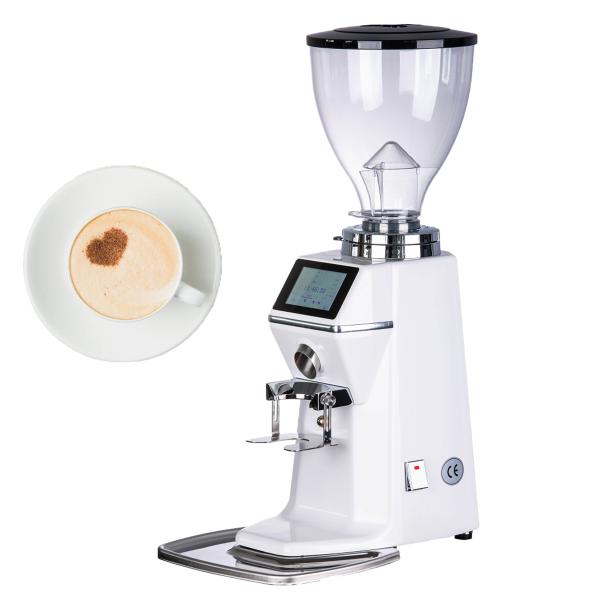 Automatic Touch Screen Coffee Bean Grinding Machine Electric Coffee Burr Grinder
