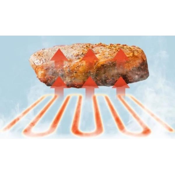 Button Control Mod Large Capacity Deep Fryer for Bulk Cooking in Commercial Kitchen