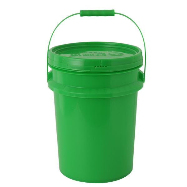 Seau en plastique de peinture de 2,5 gallons imprimé sur mesure