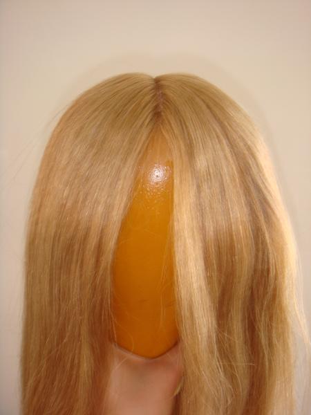 Les cheveux des dames Les pièces légères La densité de la chaleur Les perruques conviviales Partie moyenne