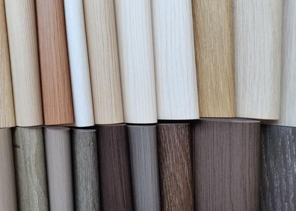 Membrane Press PVC Decorative Film Wood Grain Pattern For Interior Doors