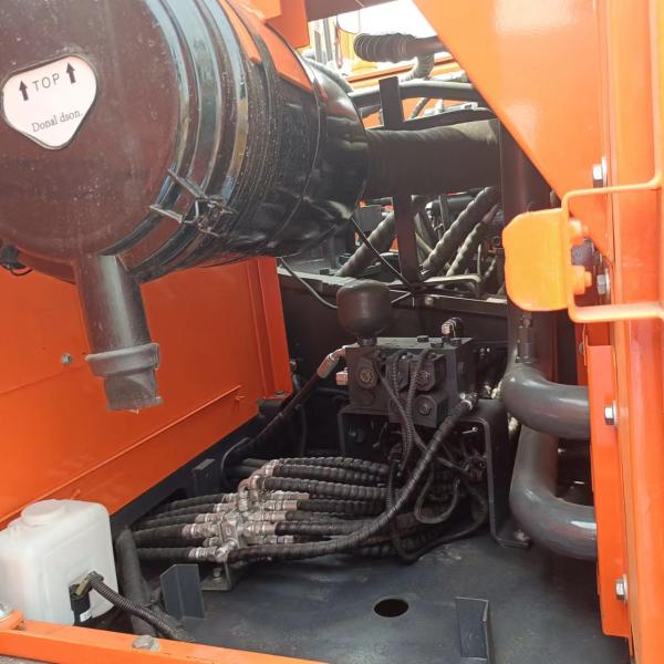 22 toneladas usadas Excavadora Doosan Equipo original de excavación de Corea en la granja