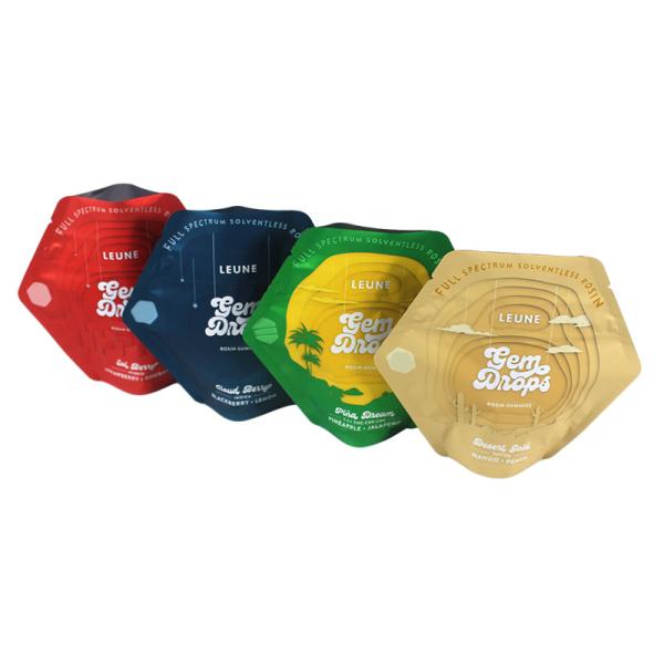 Детско-защитный цип, голографический резкорезанный пакет Майлар, специальная форма