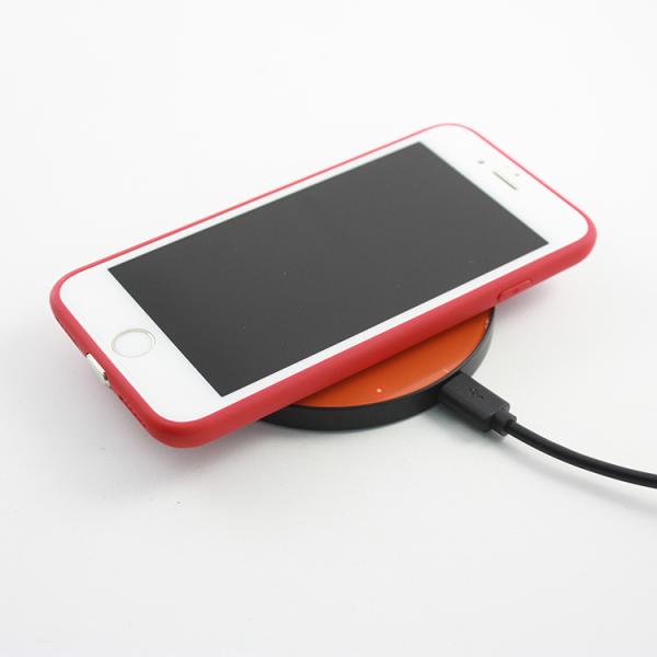 Samsung Wireless Phone Charger Powermat Logo Pringtable Light Weight Plastic Body