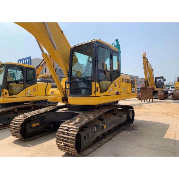Fácil de operar Excavadora usada Komatsu PC200-7 Excavadora original japonesa de 20 toneladas