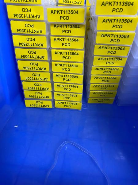 High Finish PCD Diamond Inserts , CBN Diamond Turning Inserts