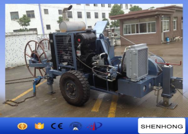 60KN Pulling Force Hydraulic Puller Tensioner Fully Hydraulic Controlled 3.8X2.1X2.3 M