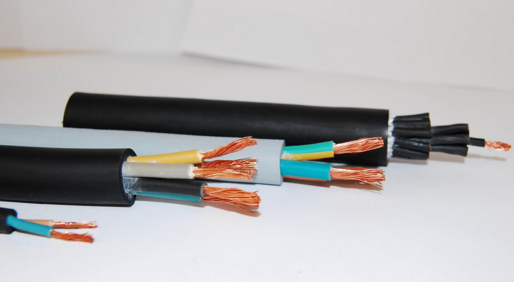 Class 5 Copper Conducotor Rubber Sheathed Cable YCW Cable H07RN-F