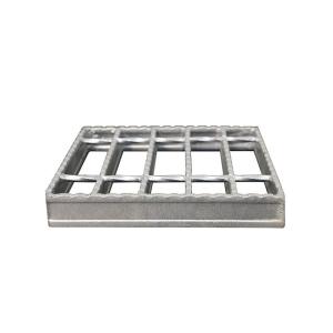 Da tampa de aço do Grating do quadro soldadura lisa