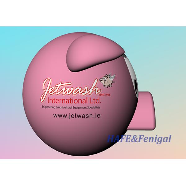 Настраиваемый 2м Гелий надувный шар Розовый мультфильм Свинья Реклама и маркетинг