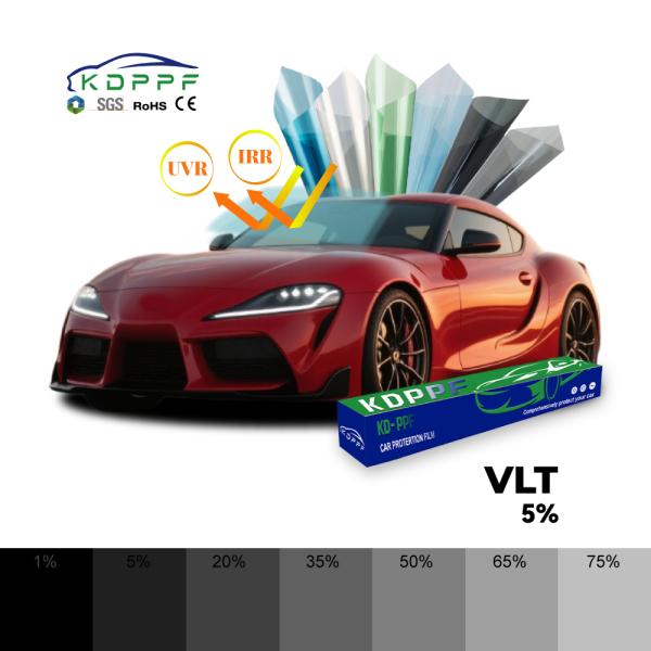 2mil Thickness Solar Protection Nano Ceramic Car Window Tinting With Privacy And IRR 99%