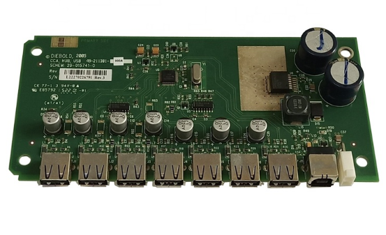 49211381000A Diebold ATM Parts CCA HUB USB 7 Port