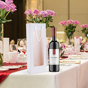 Роскошная бумага цвета коричневого цвета коробки вина Kraft бумажная упаковывая экологическая прочная