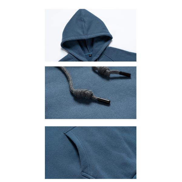 Дизайнерские на заказ оптовые хлопчатобумажные платья тяжелое одеяло премиум черный сверхурочный пуловер для мужчин