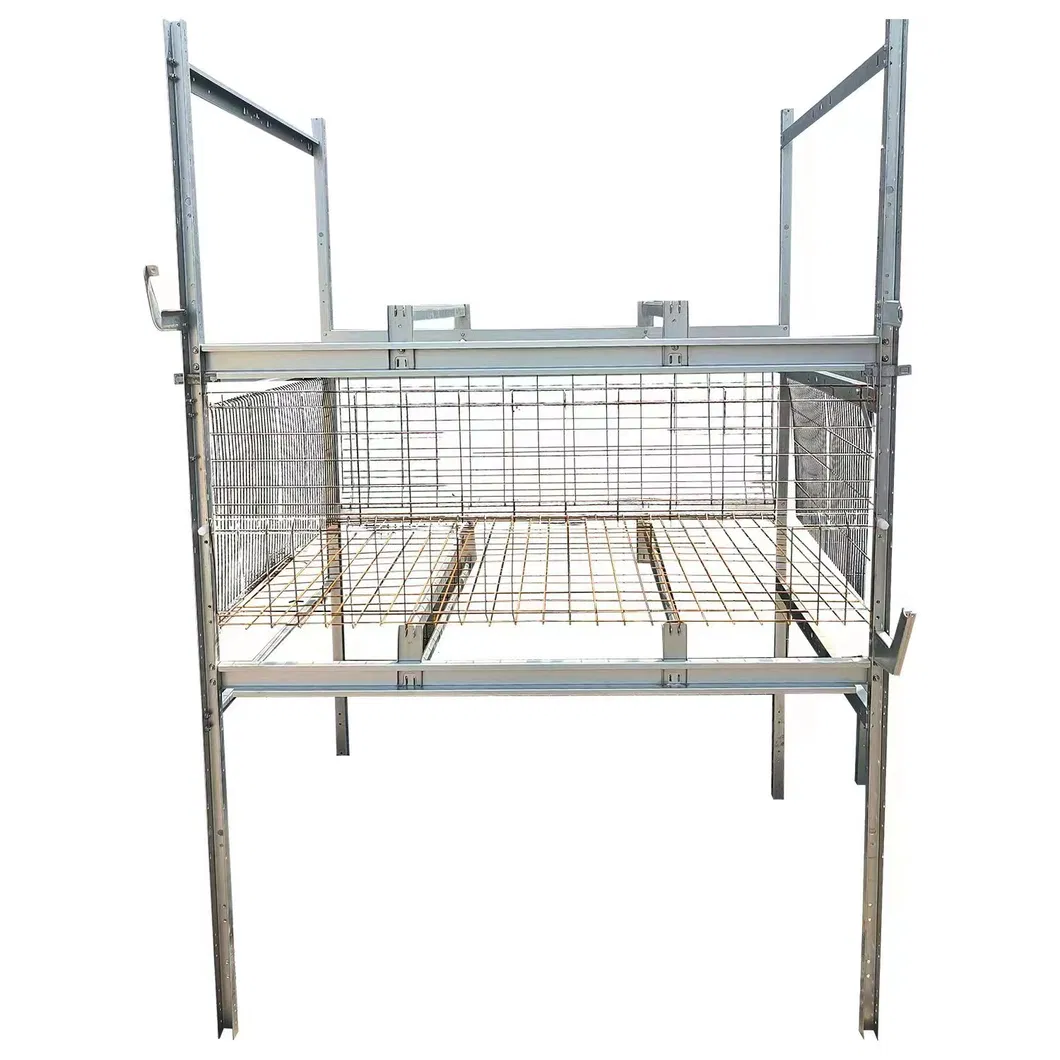 Hot Galvanized A Type Layer Cage High Top Chicken Brooder Box 3 Tiers 4 Tiers