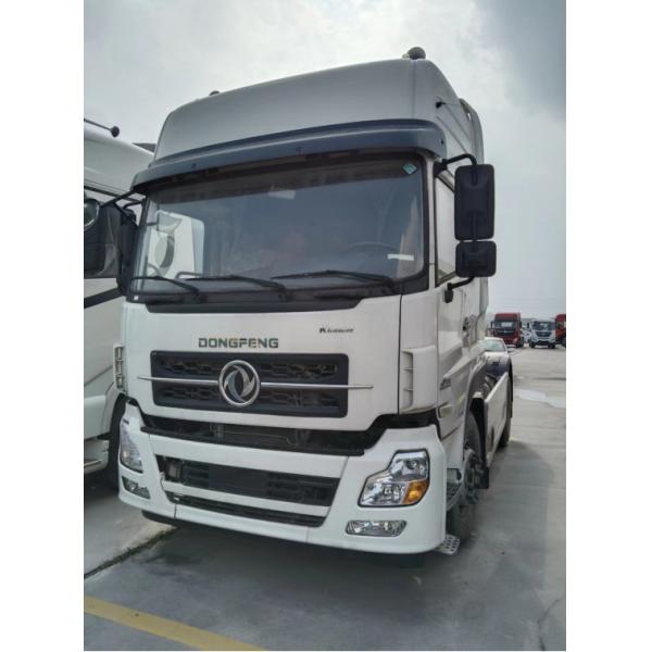 Used Tractor Trucks Euro 5 DONGFNEG 4X2 Drive Mode Tractor Head 465hp Total Traction Mass 30 Tons LHD