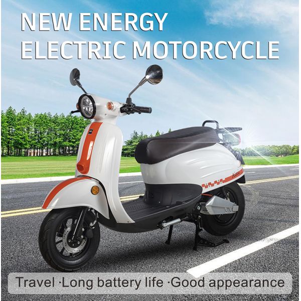 50cc 12MOSFET Electric Motorcycle Scooter Street Legal 68KG 60V 20AH