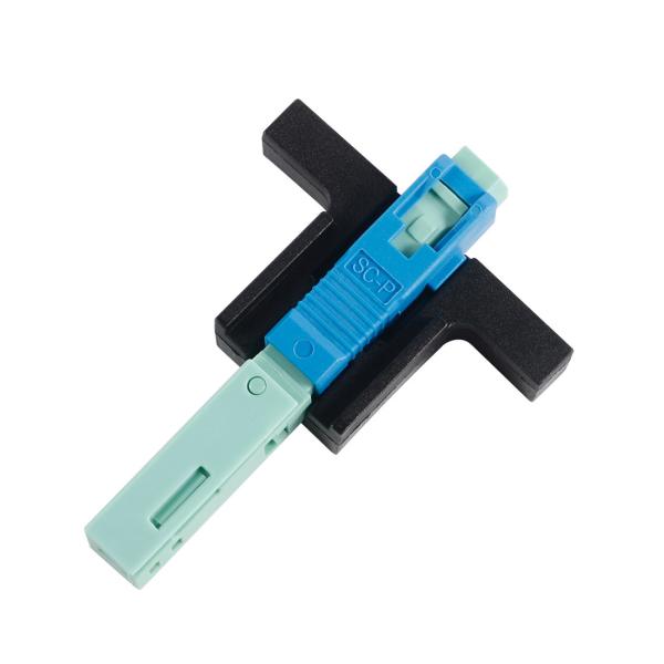Conector do Sc da fibra ótica do conector de Ffiber do azul do CE ROHS 0.9mm 2.0mm 3.0mm