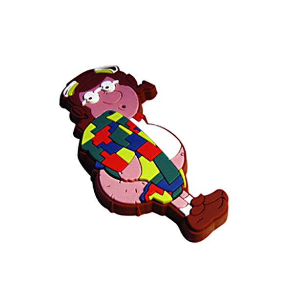 Multifunctional Soft Fridge Magnets SGS Approved Merrow / Lockout Border