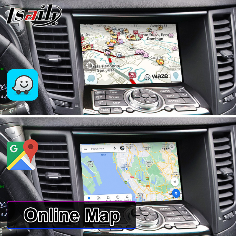 Lsailt Android Carplay Multimedia Screen for 2008-2017 Infiniti FX35 FX37 FX50 FX30D FX QX70
