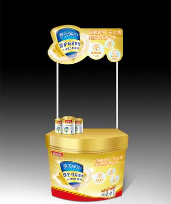 Metal Tradeshow Exhibition PVC Promotional Tables , Easy Carry Promotional Desk