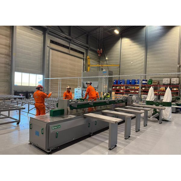 6M Sheet Butt Fusion Welding Machine For Fabricating HDPE Tanks For Salmon Farming Under Sea in Norway 