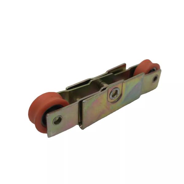 Roulettes à galets coulissants en acier et aluminium réglables 100 kg pour entrepôt de garde-robe