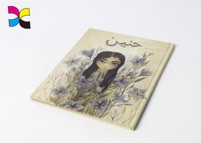 Sewing Binding Hardcover Cookbook Printing , Coloring Recipe Book Printing Service