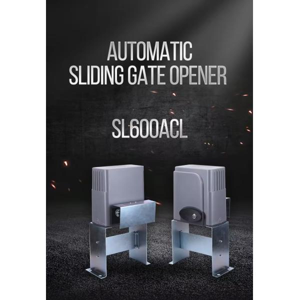 Residential SL600ACL Chain Drive Automatic Sliding Gates Opener AC110V/220V Power Supply