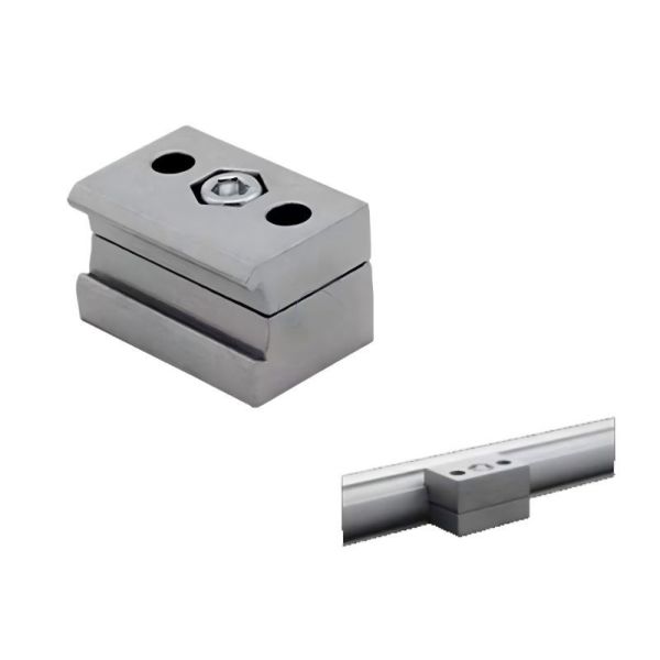DYJ28-A13 Aluminum Lean Pipe Joint Double Hole Function Accessories Manufacturers Direct Sales Range Complete