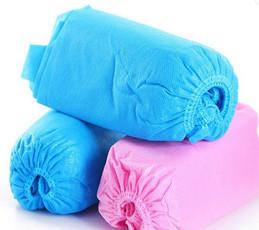 Polythene Laboratory Disposable Footwear , Skid Resistant Shoe Covers
