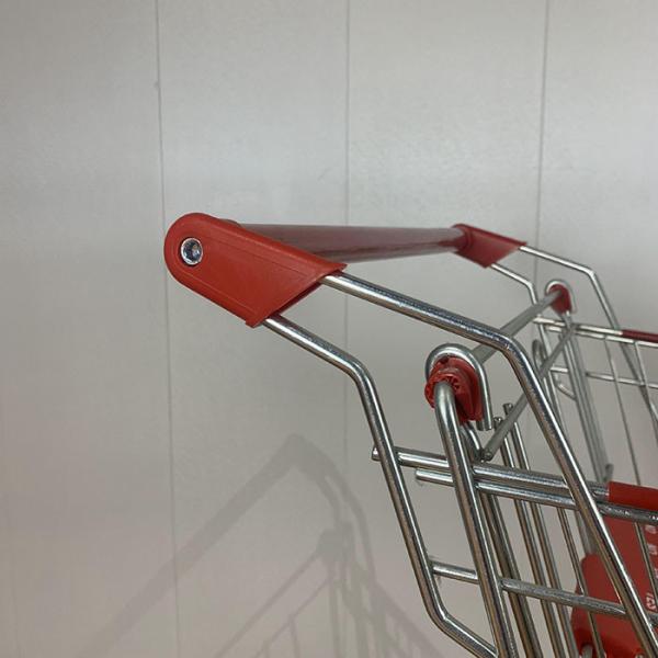 125L Certificado CE de venta al por menor elevador rueda de acero carrito de compras