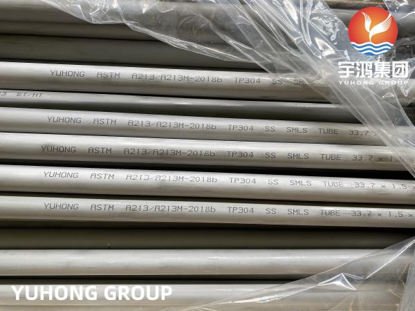 ASTM A213 TP304 304H 304L Stainless Steel Heat Exchanger Tube