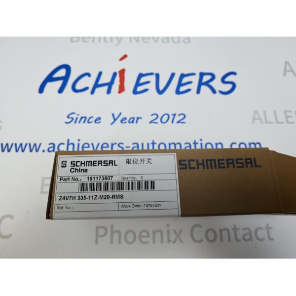 Schmersal Z4V7H 335-11Z-M20-RMS Roller Lever Position Limit Switch
