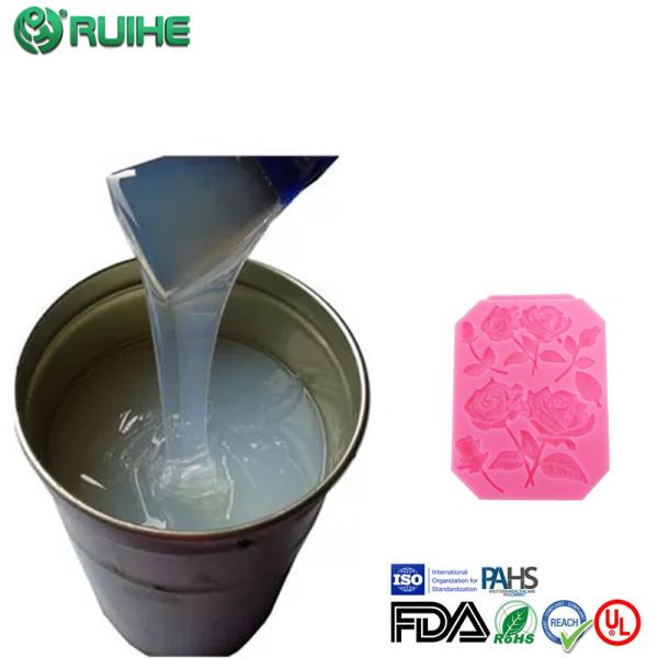 Rtv2 Molding Liquid Silicone Rubber Raw Material To Concrete Mold Good Resilience