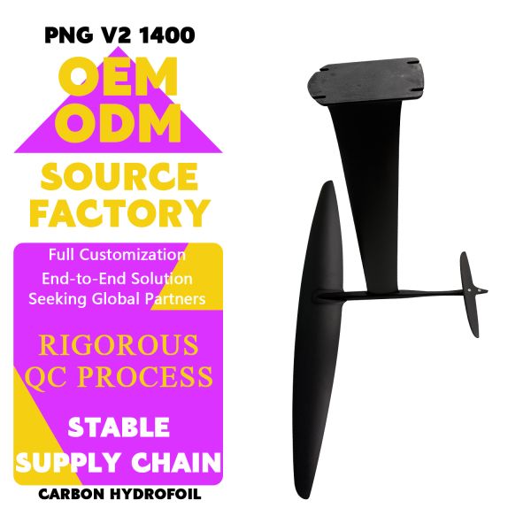 High Quality Carbon GY-AXIS PNGv2 1400 Hydrofoil Pump Foil Water Play Surfing