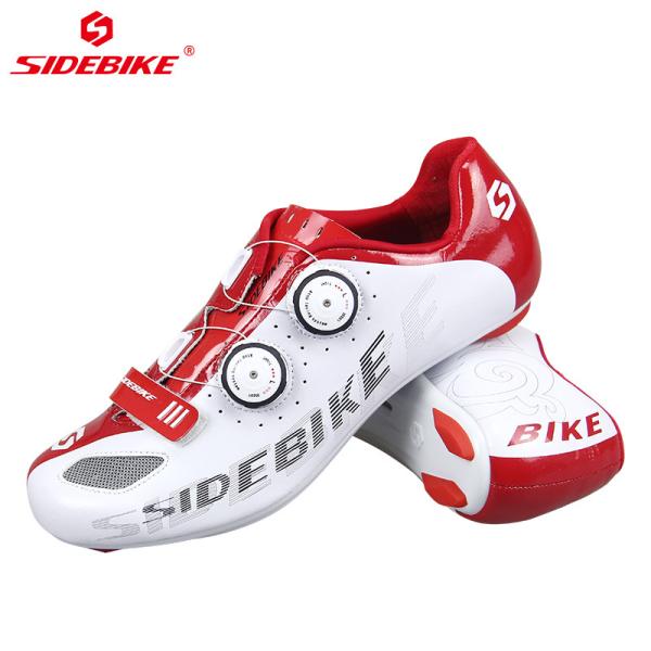 Men Breathable Carbon Fiber Cycling Shoes , Carbon Road Bike Shoes OEM / ODM Available