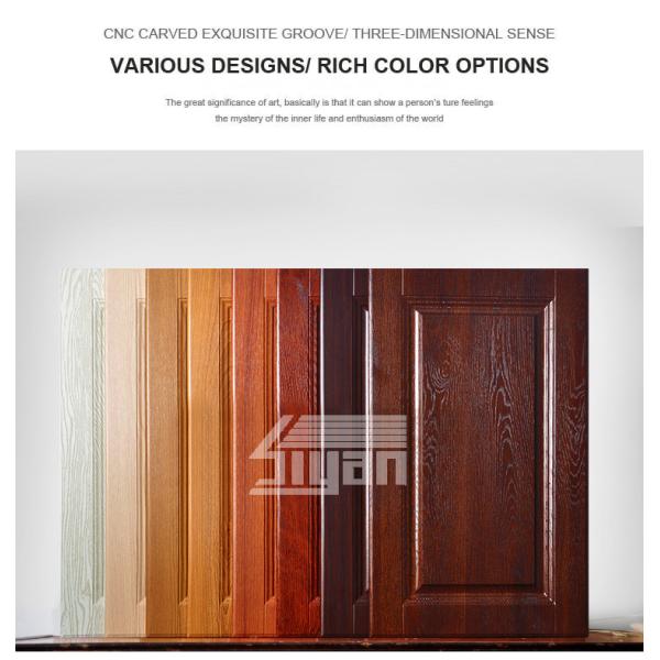 20mm / 25mm Thickness Replacement Cabinet Doors For Bathroom 750 - 800kgs / M3