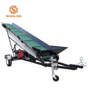 Waste Wood Conveyors For Sale 6.5hp Petrol Engine Firewood Processing
