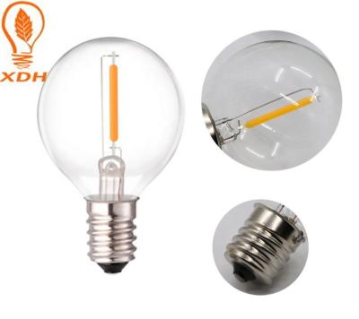 Bulbo 2200K impermeável, diodo emissor de luz Edison Bulb da corda do diodo emissor de luz G40 de 1W 2W