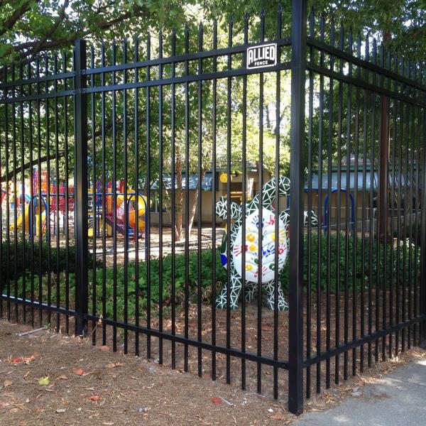 Гальванизированный ограждать чугунного сада стальной трубчатый