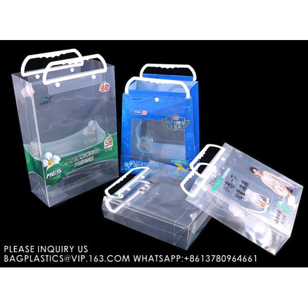 Plastic Hard Handle Bags, Handle Shopping bags, handle shipper, handle gift bags, white handle handy bags