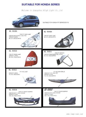 Suitable for Honda Series