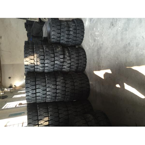 Forklift Turck Solid Tire 8.15x15 28x9-15 tire tread mold7.00-15 rubber ti6.00-9 High-quality rubber solid Forklift Tyre