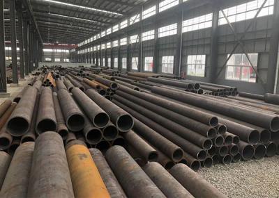 Aço sem emenda de ASTM A53B, tubulação de aço suave preta com extremidades lisas