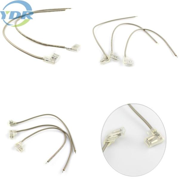 18AWG 6.3mm Terminals Housing Wire Harness W/Flag-Shaped Connector