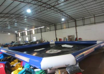 Iinflatable acima moeu associações para adultos, grande associação azul 10 X 10m da explosão