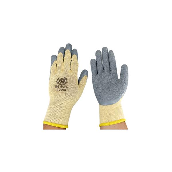 Guantes aislados eléctricos de 400 V Antiderrapante Guantes de línea eléctricos