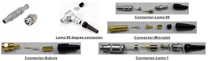 NDT Equipment Cable-Connectors Transducer Cables