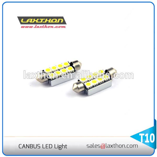 Festoon 39mm 42mm LED Interior Car Light Bulbs 5050 SMD Canbus Led License Plate Light